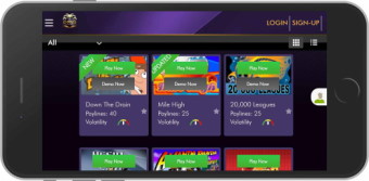 Miami Club mobile casino app